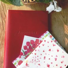 Desk Leather Address Book