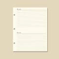 Recipe Card Refill 4x6"  Item# 14699 (10 Sheets)