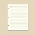 Recipe Journal Refill Item# 14700 (10 Sheets)